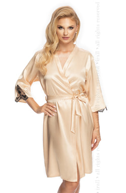 Irall Mallory Dressing Gown Champagne