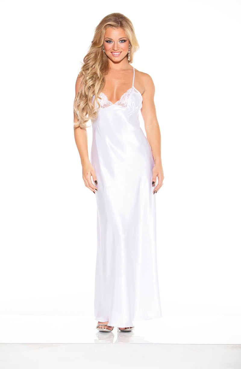Shirley of Hollywood 20300 White Long Gown